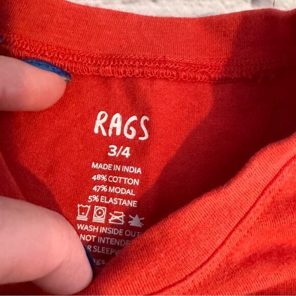 Rags to Raches Set of 2 Graphic Print Shirts - Picture 3 of 6